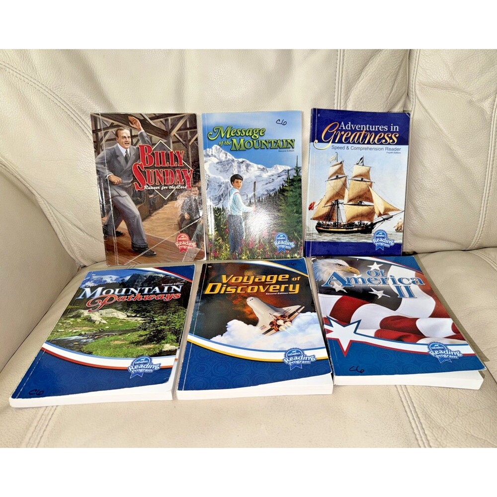 Abeka Readers 6th Grade Set 6 Books